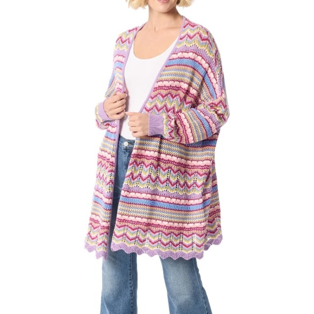 Jessica Simpson Women's Long Cardigan, Size M - Picture 6 of 7